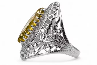 Vintage style  Žlutý peridot 925 Spol_Latn vrc090s